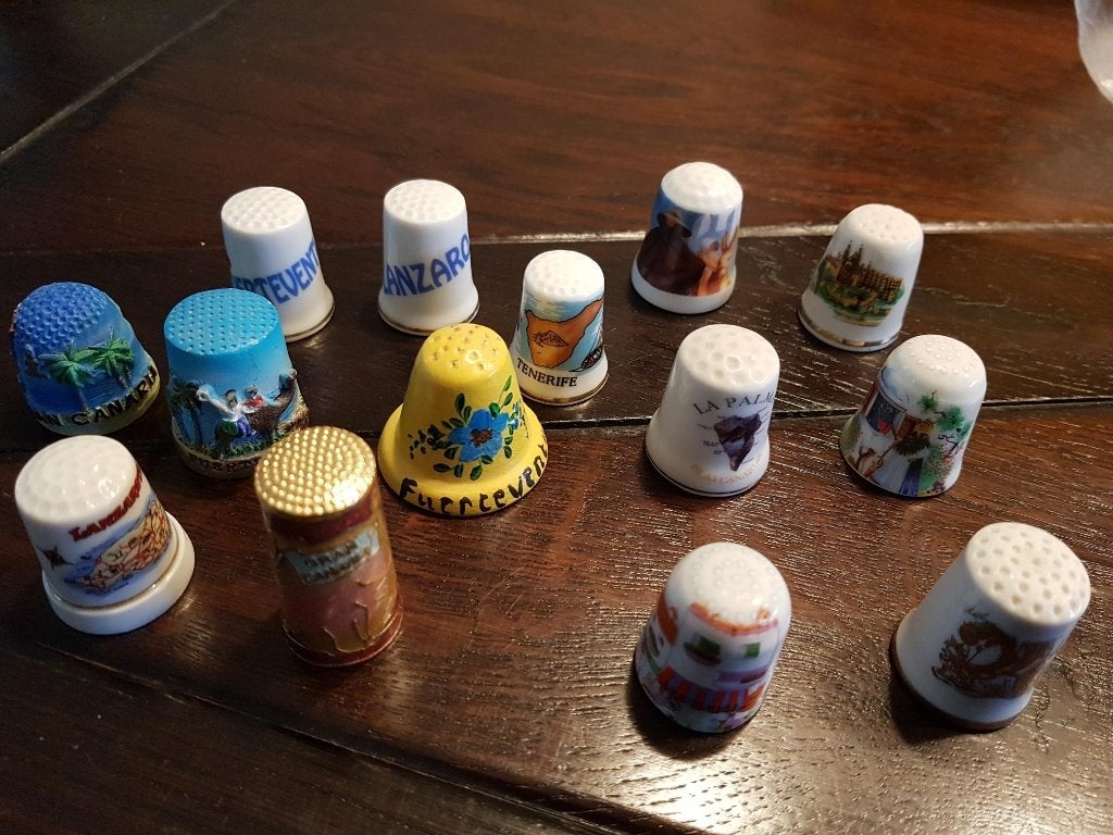 Vingerhoedjes uit Spanje en Portugal, mag per stuk  , Verzamelen, Ophalen of Verzenden, Nieuw