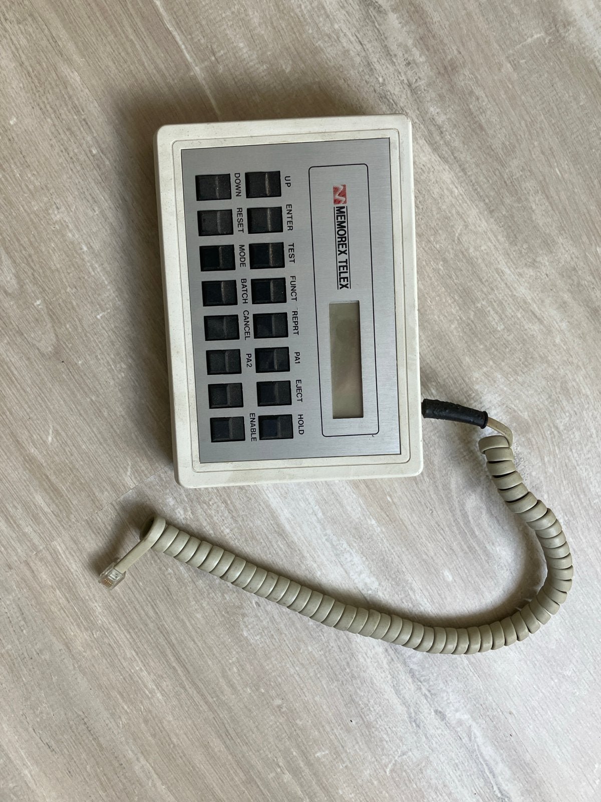 Memorex Telex Bedieningspaneel met Telefoonkabel, Ophalen of Verzenden, Gebruikt