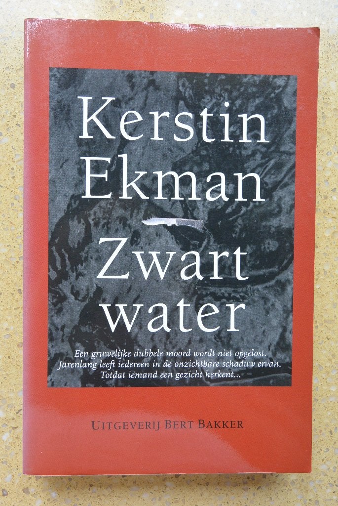 Zwart water - Kerstin Ekman - Psychologisch thriller, Gelezen, Scandinavië, Kerstin Ekman, Ophalen of Verzenden