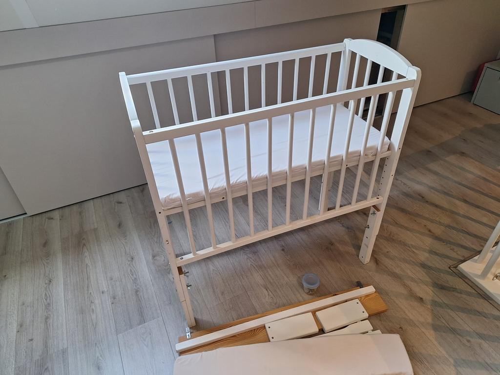 Wiegje / Co-sleeper, Ophalen, Gebruikt, Lattenbodem, Minder dan 140 cm