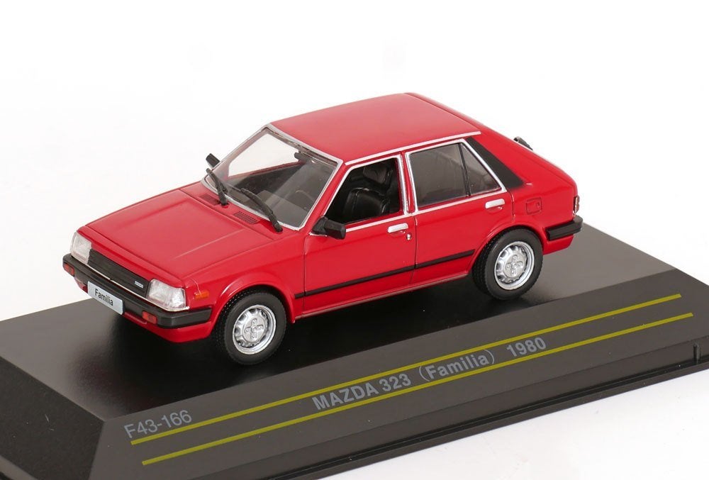 Mazda 323 "Familia" 1980 Rood 1-43 First43 Models, Overige merken, Tschuiten@hotmail.com, Duitsland, Auto
