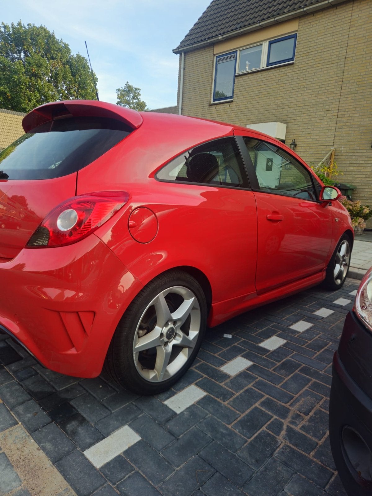 Opel Corsa 1.6 GSI Turbo 3D 2008 Rood, Auto's, 4 cilinders, Origineel Nederlands, Handgeschakeld, Particulier
