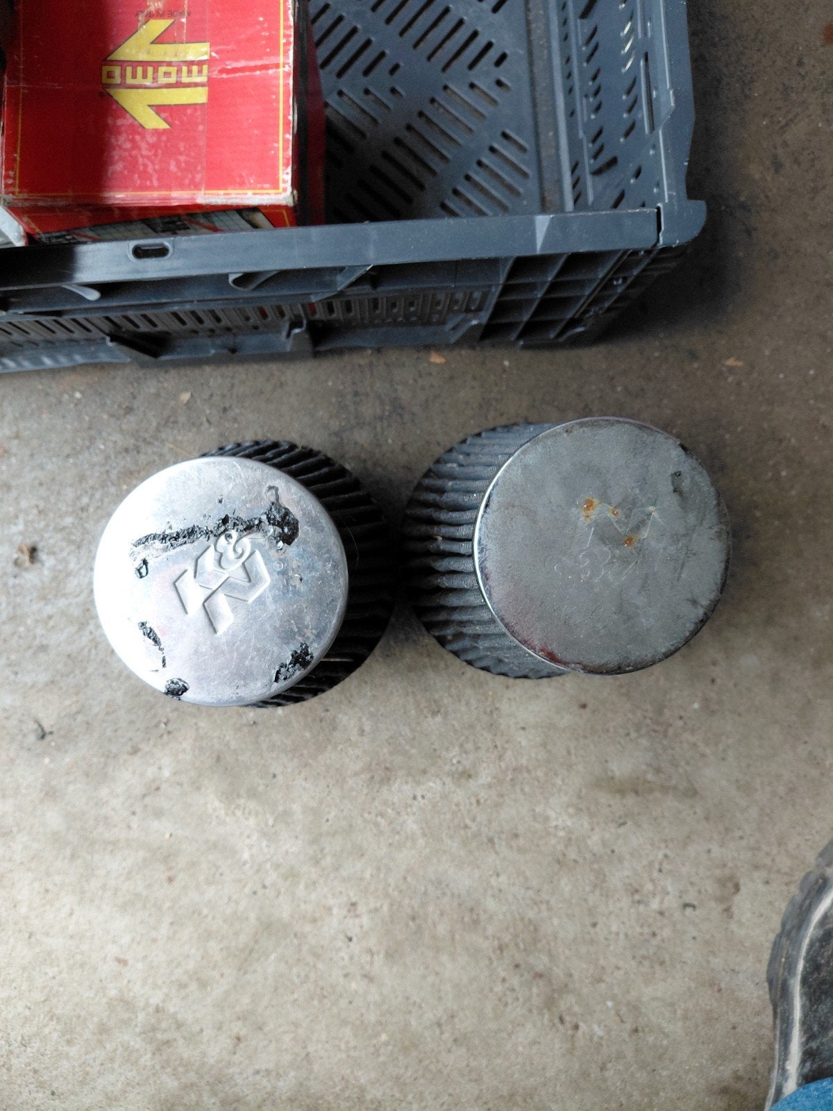 K&N luchtfilters, Ophalen of Verzenden, Gebruikt, Opel