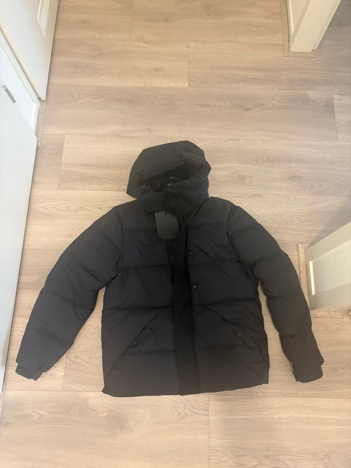 Moncler madeira jas maat M/L, Ophalen of Verzenden, Nieuw, Zwart
