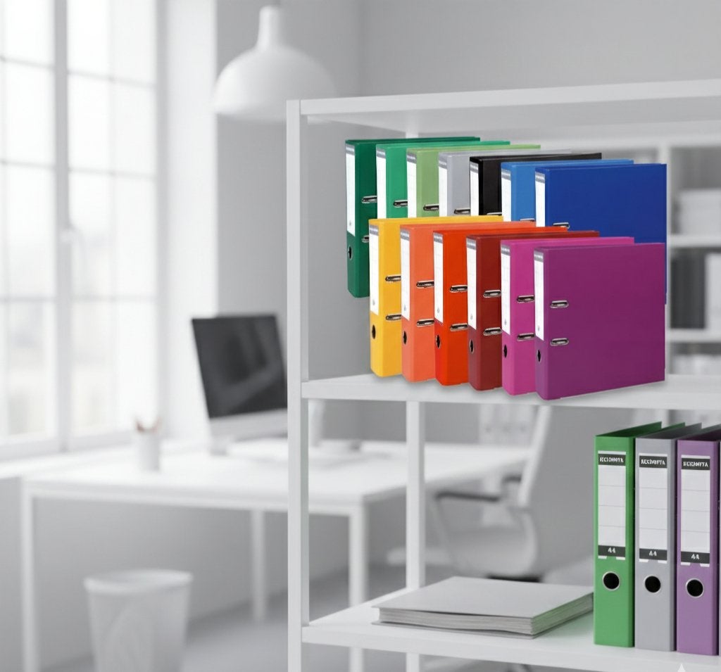 Bruneau A4 hefboomordners – set van 13 kleuren, Ophalen of Verzenden, Nieuw