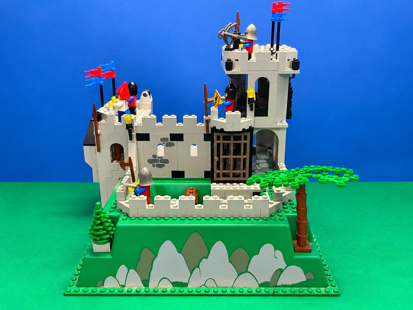 LEGO 6081 King’s Mountain Fortress – 100% compleet – Castle, Ophalen, Zo goed als nieuw
