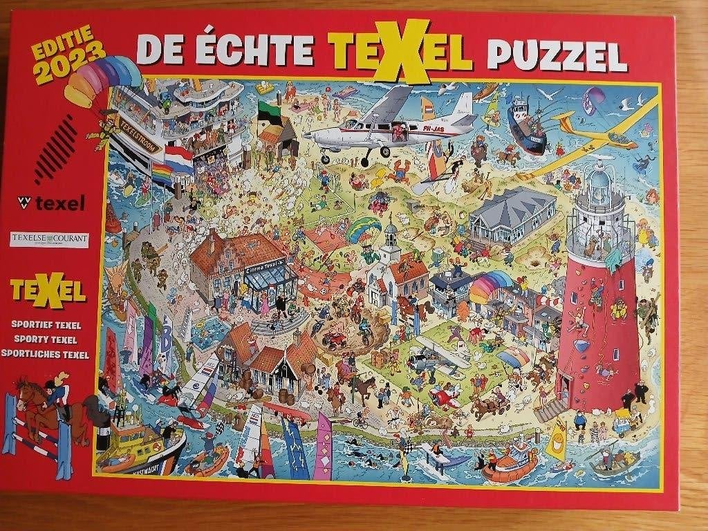 Te koop de echte Texel legpuzzel editie 2023, 1000 stukjes., Ophalen, 500 t/m 1500 stukjes, Zo goed als nieuw, Legpuzzel