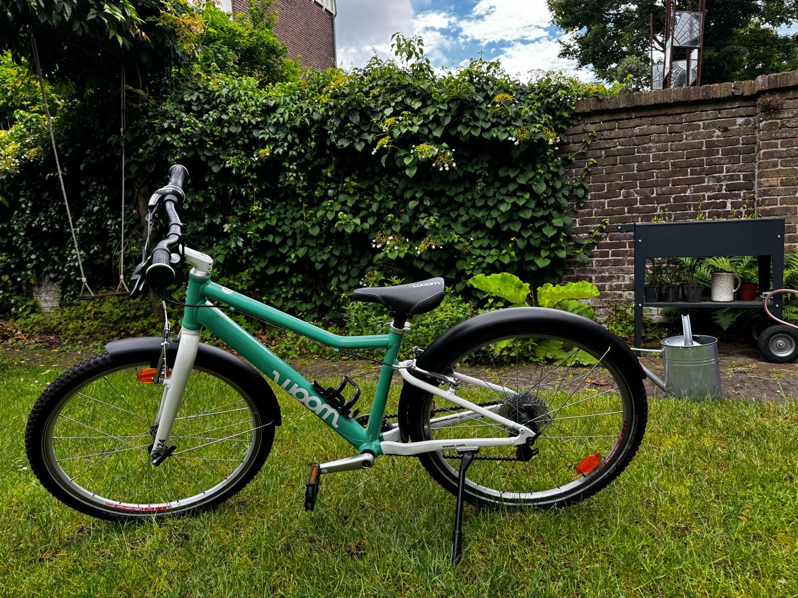 Woom 5 kinderfiets - Zo goed als nieuw, Ophalen, Zo goed als nieuw, 20 inch of meer