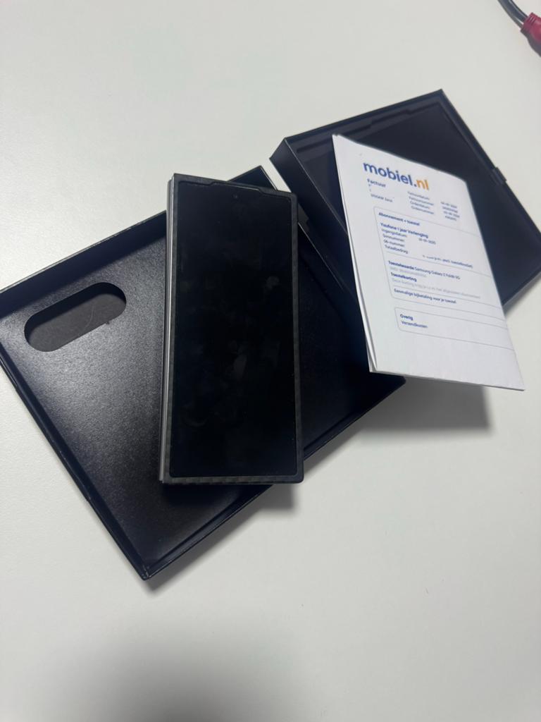 Samsung Galaxy Z Fold6 256GB Zwart - Zo goed als nieuw, Telecommunicatie, Mobiele telefoons | Overige merken, Ophalen of Verzenden