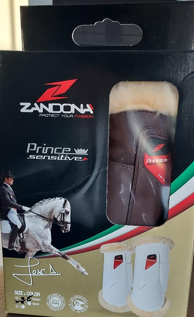 Peesbeschermers Zandona met wol, Dieren en Toebehoren, Paarden en Pony's | Beschermers, Ophalen, Nieuw