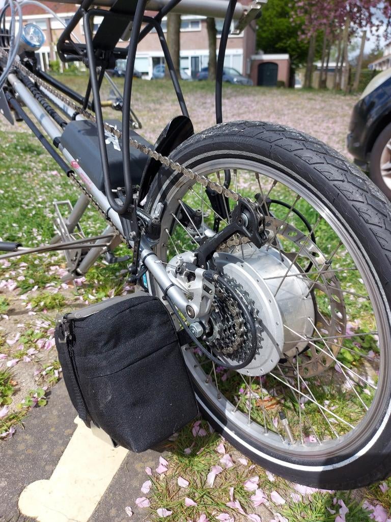 Speedy Duo 2 handbike met beugel voor rolstoel, Fietsen en Brommers, Fietsen | Driewielfietsen, Gebruikt, Ophalen of Verzenden