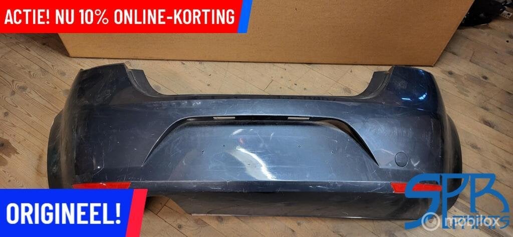 SEAT Leon 1P Achterbumper 2005 - 2008 Achter Bumper COMPLEET, Auto-onderdelen, Gebruikt, Ophalen of Verzenden, Seat, Seat