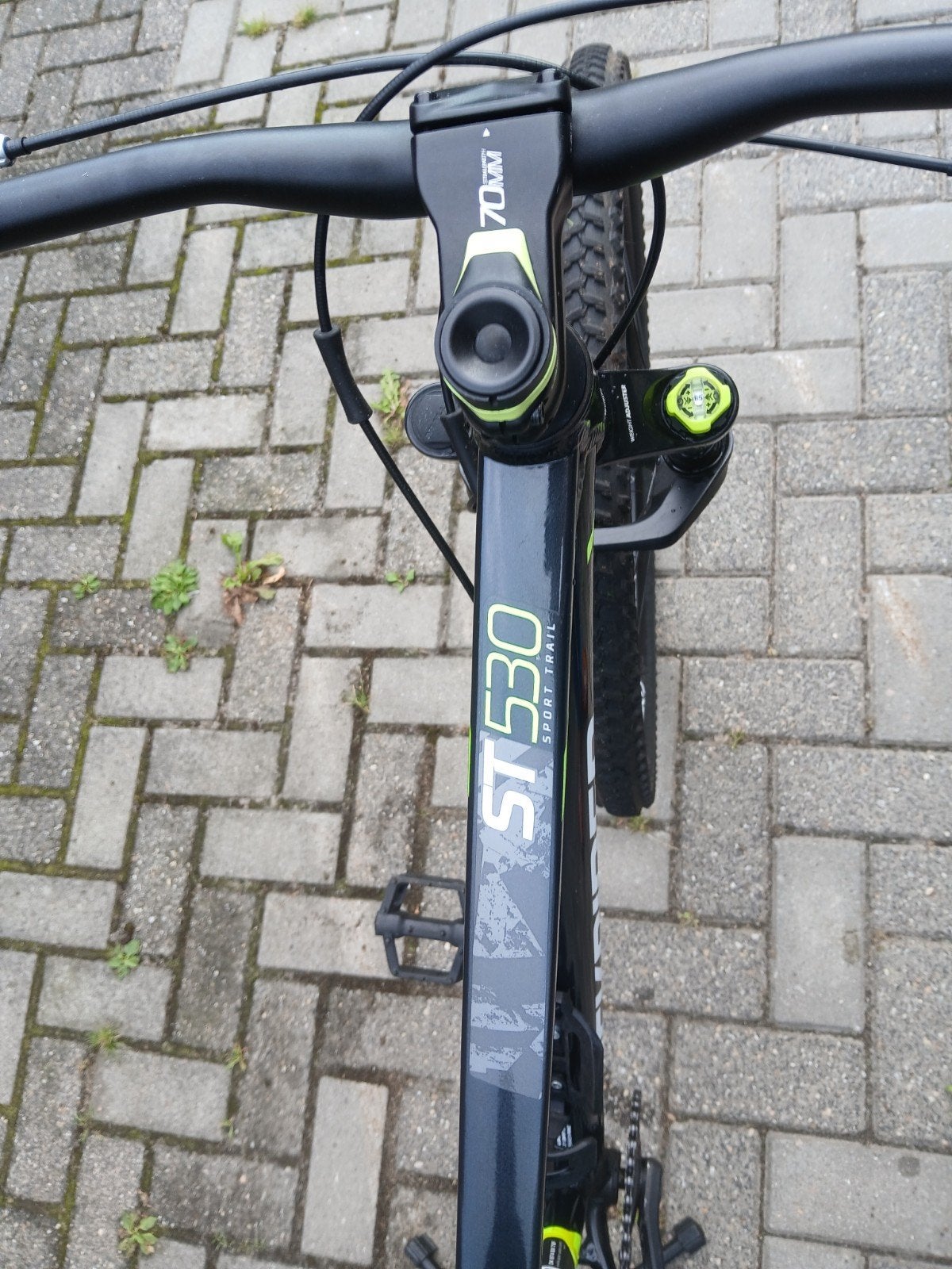 Foto 4 van MOUNTAINBIKE ST 530 MDB ZWART/GEEL 27.5" - ROCKRIDER