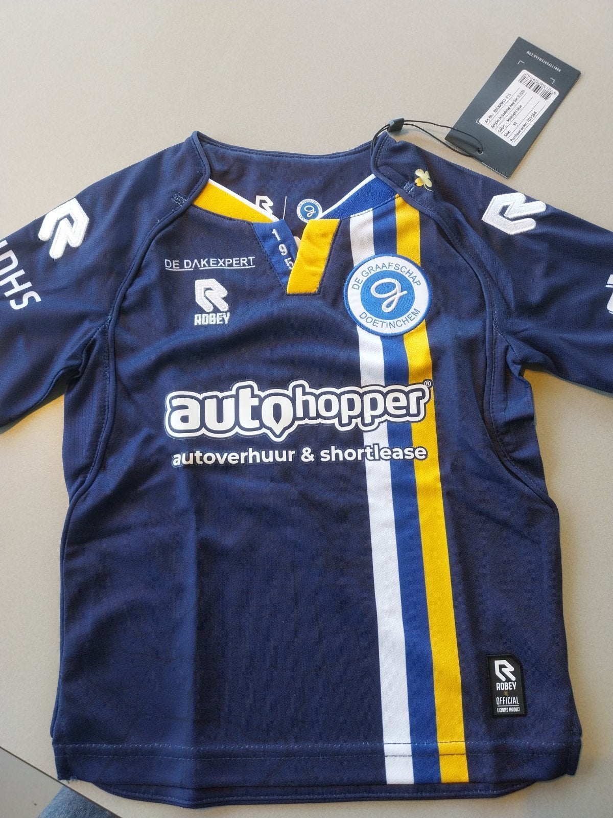 De Graafschap uitshirt 2025/26 maat 164 (kids), Maat XS of kleiner, Verzenden, Nieuw, Shirt