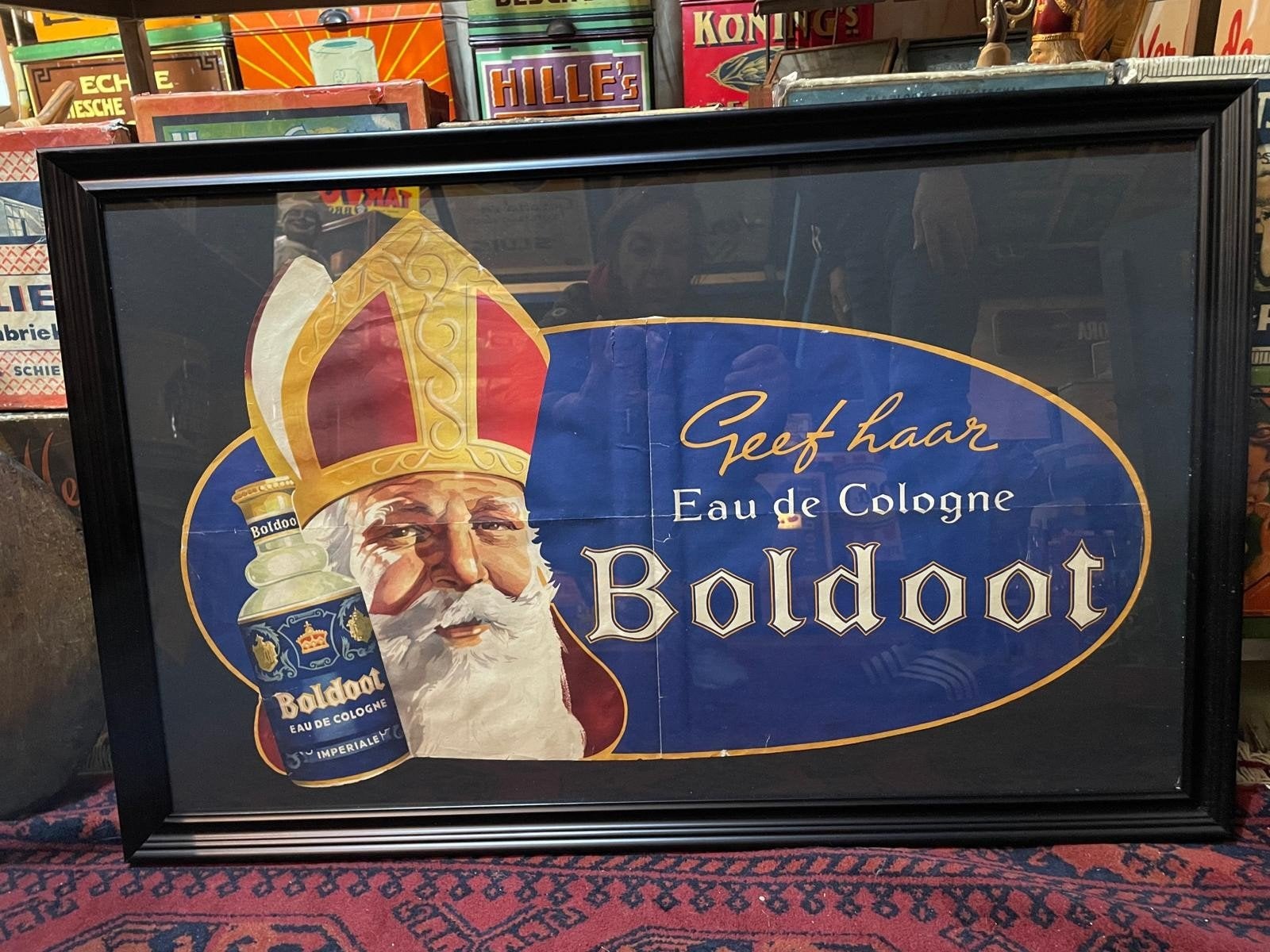 Boldoot in lijst Sint of Sinterklaas reclame, Ophalen, Overige