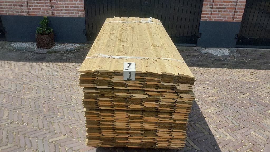 geïmpregneerd kort rabat, Ophalen, Nieuw, 180 tot 250 cm, Planken