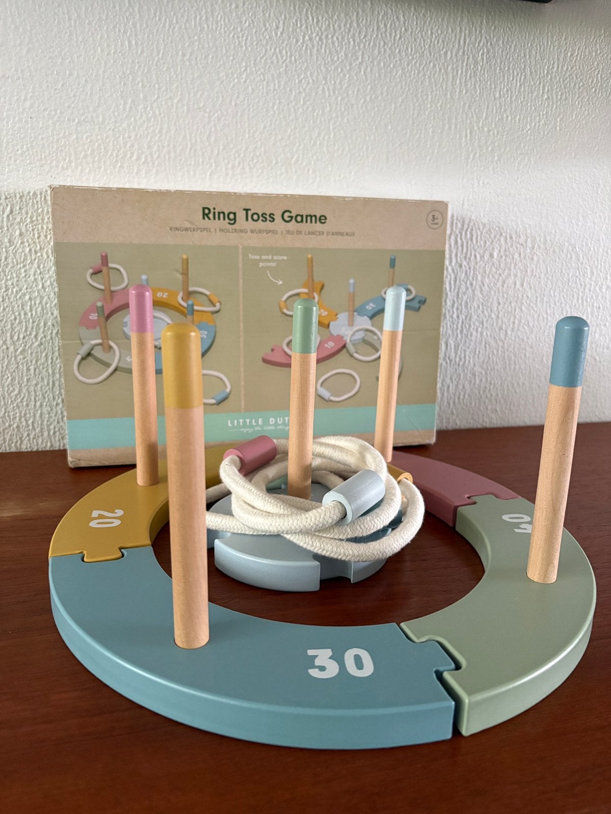 HOUTEN RINGWERPSPEL - LITTLE DUTCH (Z.G.A.N.), Ophalen of Verzenden, Zo goed als nieuw