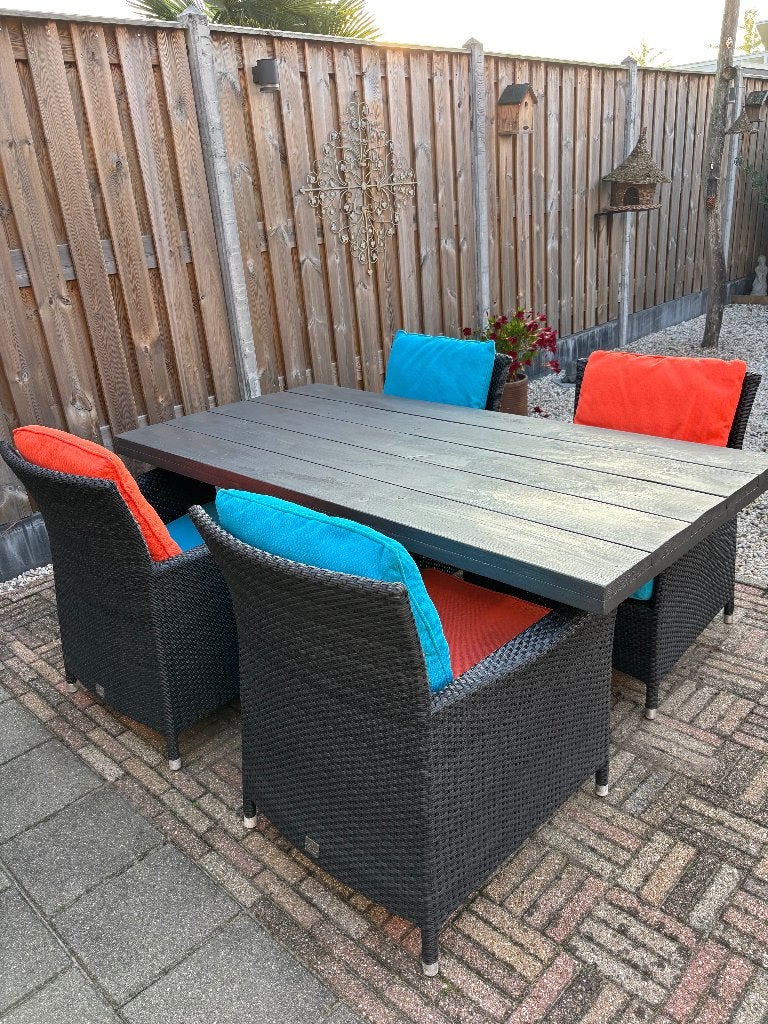 4 Seasons Tuinset, Ophalen, 4 zitplaatsen, Teakhout, Zo goed als nieuw