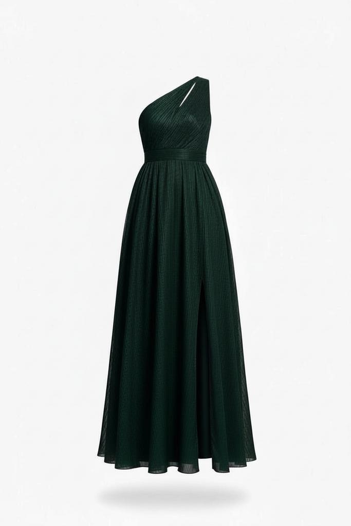 Marie Lund Copenhagen Groene Galajurk - Maat XL, Verzenden, Maat 42/44 (L), Nieuw, Onder de knie