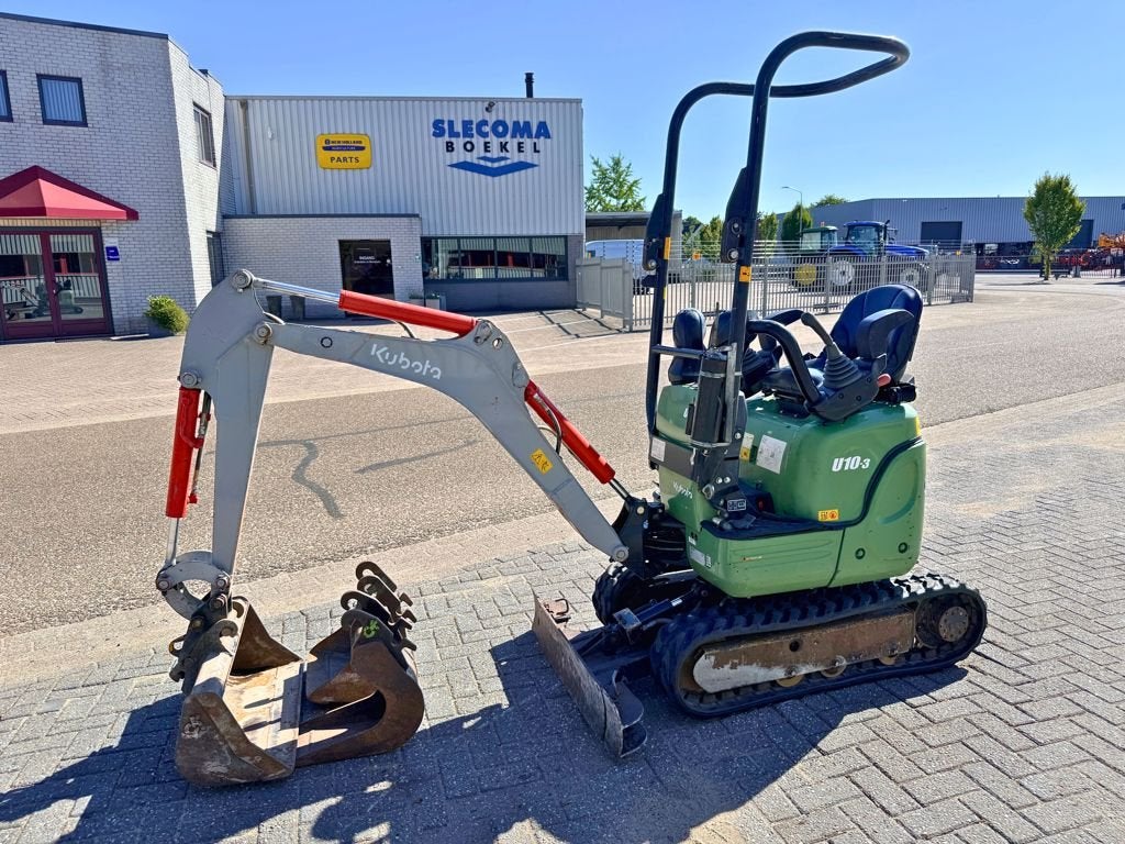 Kubota U10-3 Minigraver, Graafmachine