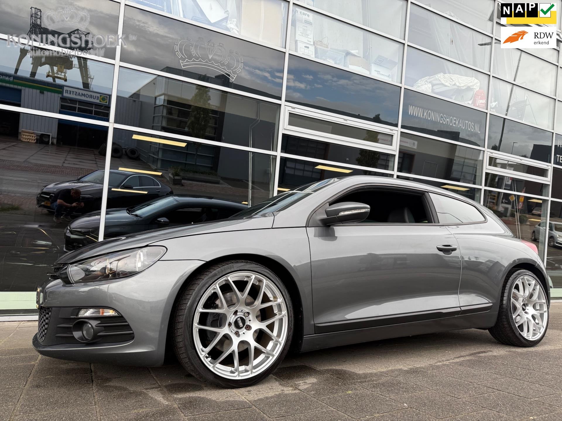 Volkswagen Scirocco 1.4 TSI Highline, Auto's, Volkswagen, Euro 5, Gebruikt, Zwart, 4 cilinders