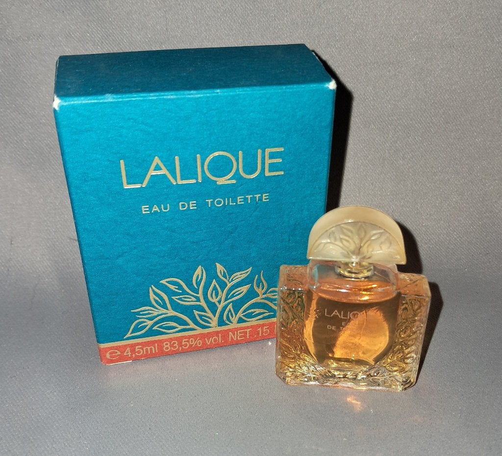 Parfum miniatuur - Lalique femme + doosje, Verzamelen, Ophalen of Verzenden, Zo goed als nieuw, Miniatuur, Gevuld