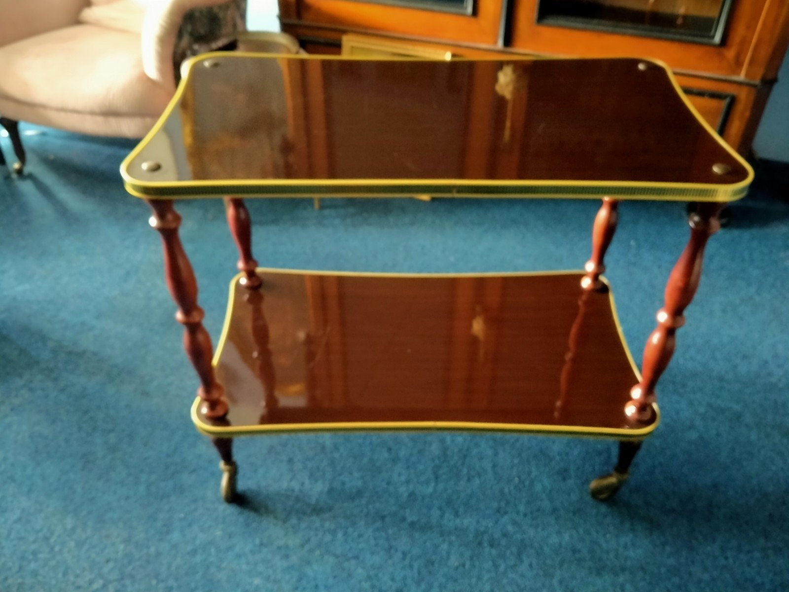 vintage serveertafel - jaren 1960, Ophalen