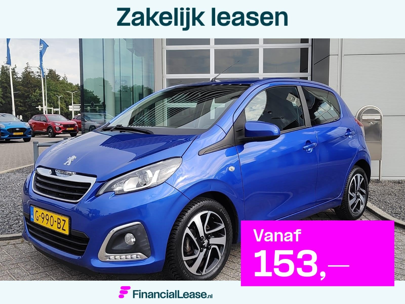 Peugeot 108 1.0 e-VTi Allure 59000km | Navigatie | LM Velgen, Voorwielaandrijving, Stof, Gebruikt, Origineel Nederlands
