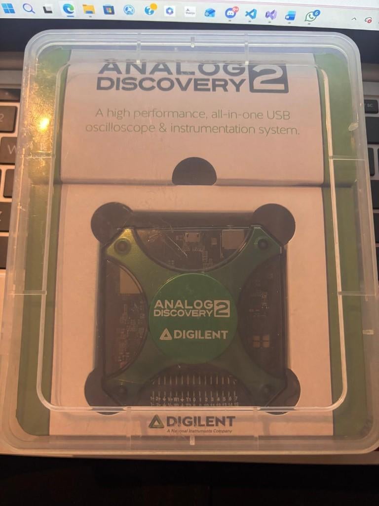 Analog Discovery 2, Ophalen, Zo goed als nieuw