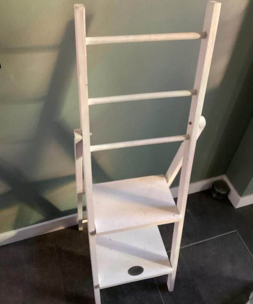 Riverdale decoratieve ladder / handdoekenrek, Ophalen of Verzenden, Gebruikt, Minder dan 2 meter