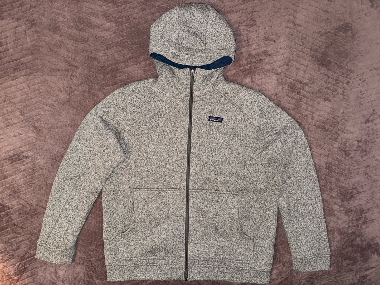 Patagonia Insulated Better Sweater Full Zip Fleece Hoody, Ophalen of Verzenden, Zo goed als nieuw, Maat 52/54 (L), Grijs