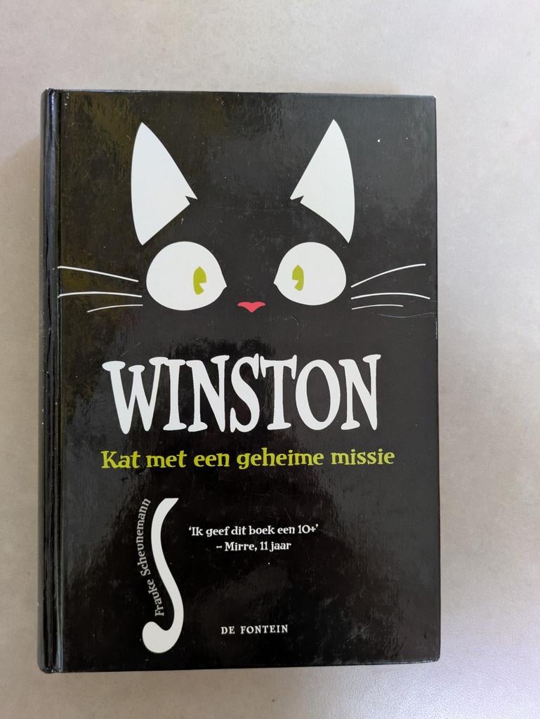Winston: Kat met een geheime missie - Frauke Scheunemann, Boeken, Ophalen of Verzenden, Zo goed als nieuw, Frauke Scheunemann