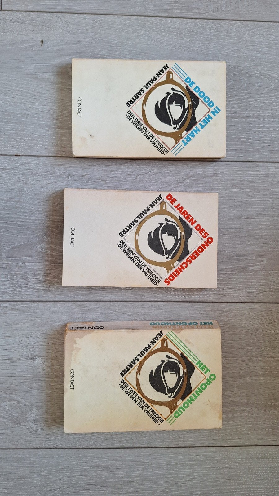 Jean-Paul Sartre - De Wegen der Vrijheid Trilogie, Boeken, Ophalen of Verzenden, Gelezen, Jean-Paul Sartre