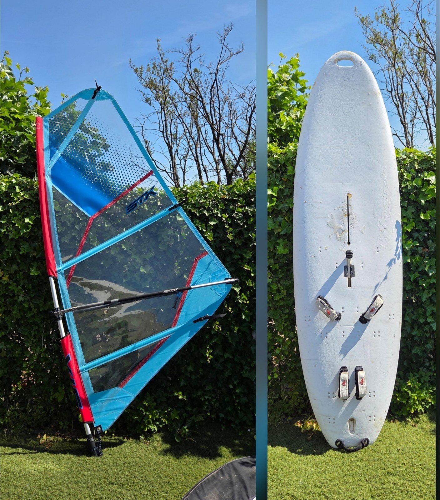 Fanatic Viper 80 + STX 2.5m², Watersport en Boten, Windsurfen, Ophalen, 250 tot 300 cm, Gebruikt, Minder dan 3.5 m²