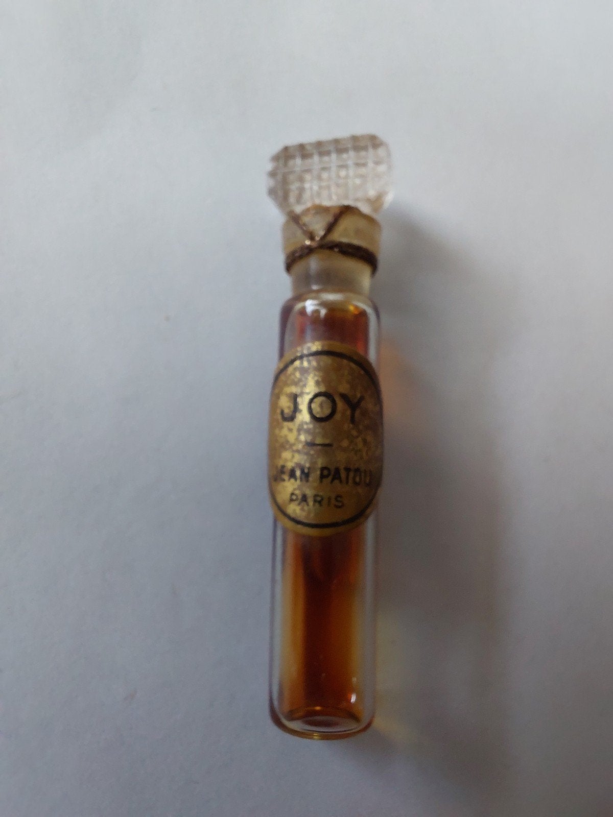 Parfum Jean Patou Paris Joy verzegeld vintage oud, Verzamelen, Parfumverzamelingen, Ophalen of Verzenden, Nieuw, Parfumfles, Gevuld