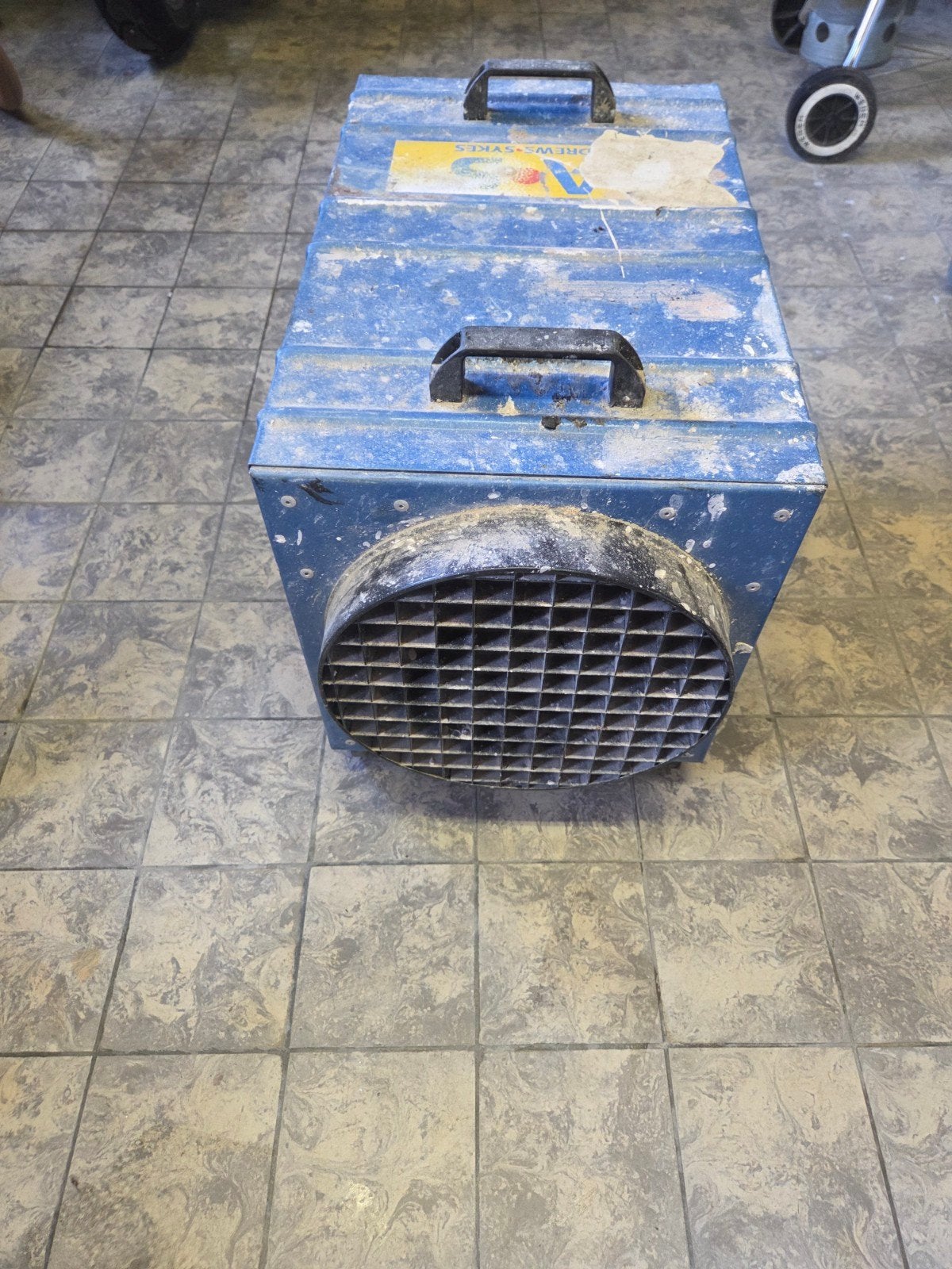 Andrews Sykes Portable Elektrische Kachel DE-65, Ophalen