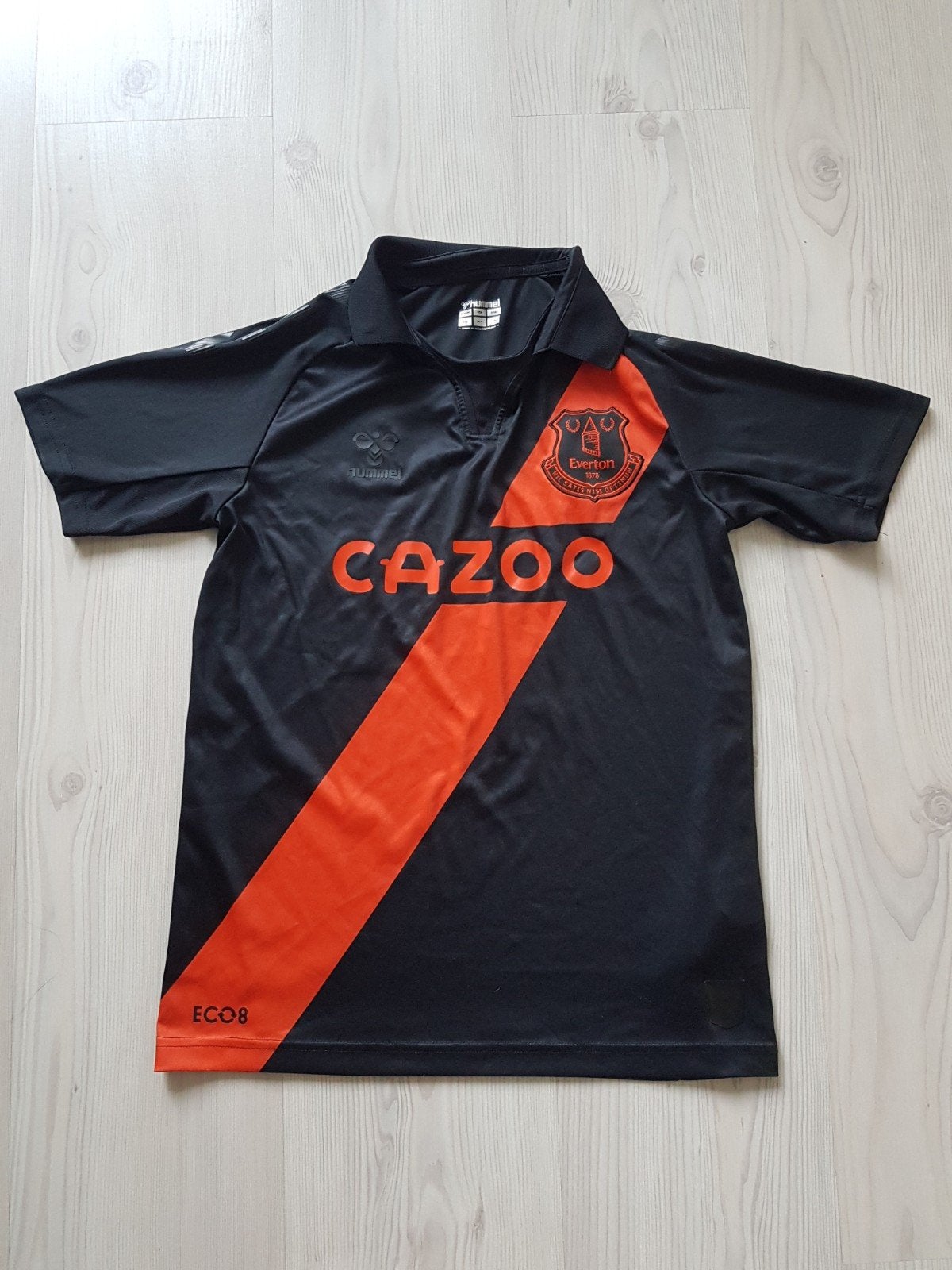 Everton kids voetbalshirt in size 164, Maat XS of kleiner, Ophalen of Verzenden, Zo goed als nieuw, Shirt