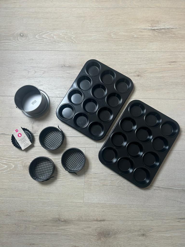 Bakvormen, Ophalen of Verzenden, Zo goed als nieuw, Cupcakes, Bakvorm