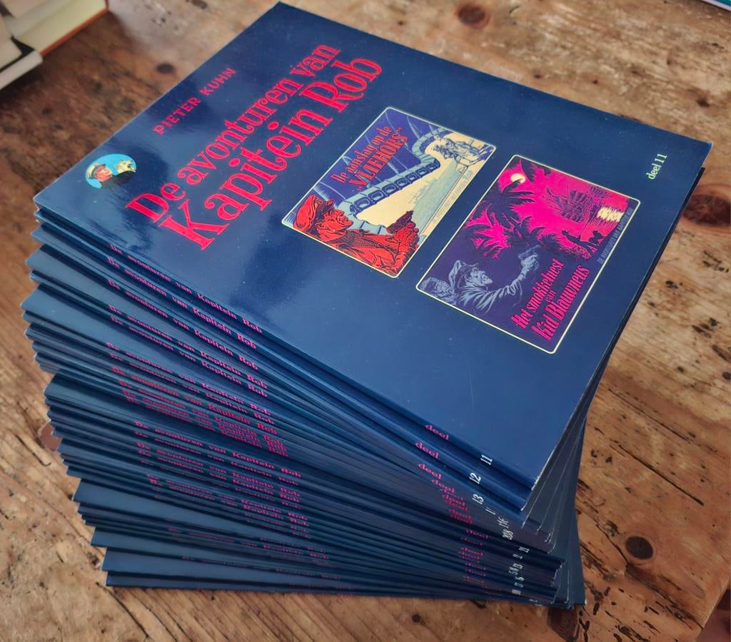 De avonturen van Kapitein Rob.  11 t/m 36, Boeken, Meerdere stripboeken, Ophalen of Verzenden, Zo goed als nieuw, Pieter Kuhn