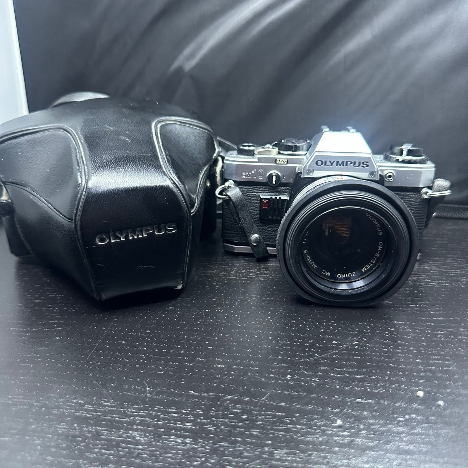 Olympus OM-10 + Zuiko 50mm f/1.8 | Topstaat | Werkend, Spiegelreflex, Verzenden, Zo goed als nieuw, Olympus