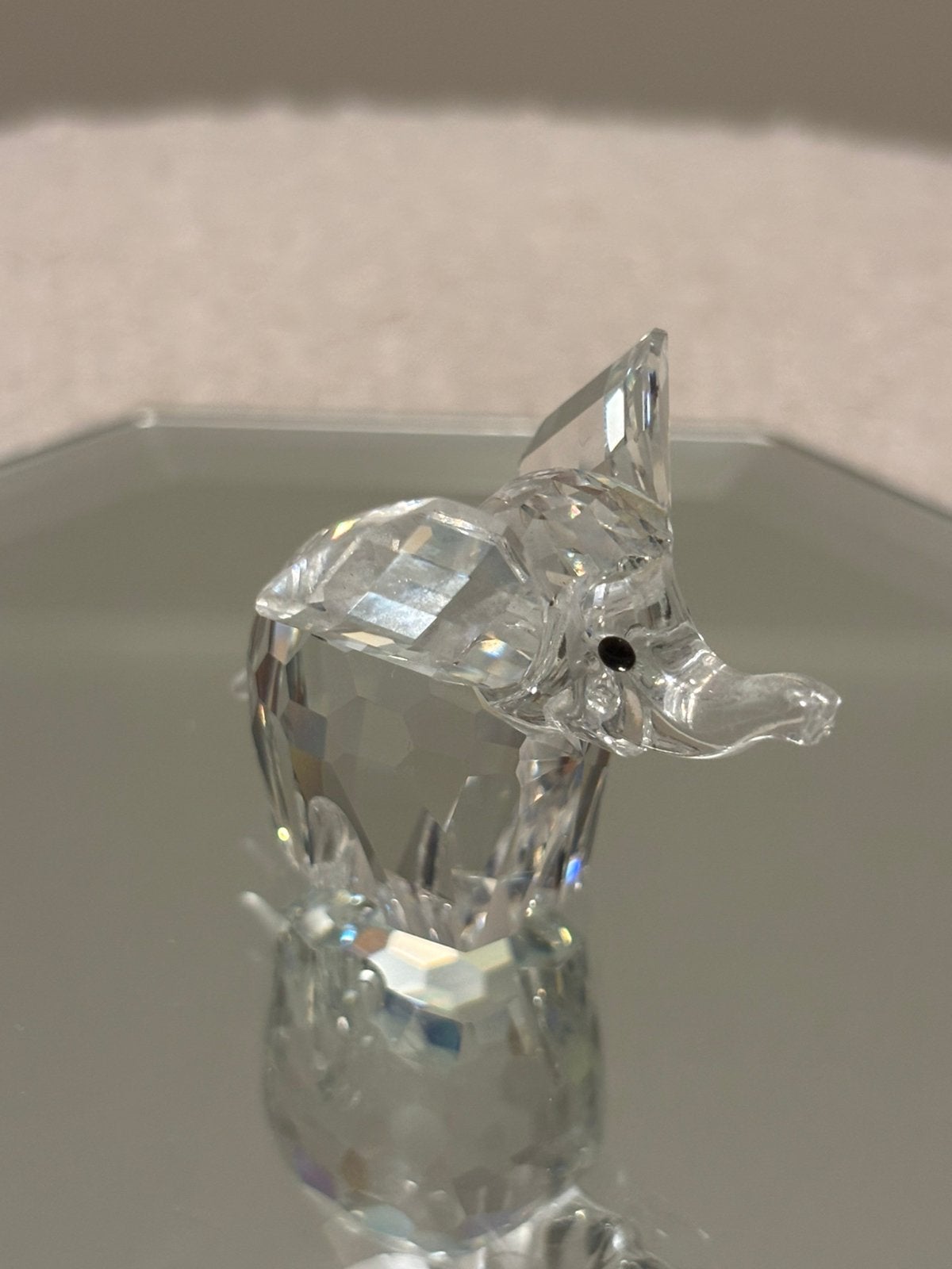 Swarovski Olifant Kristal Beeldje Origineel Crystal Elephant, Verzamelen, Swarovski, Ophalen of Verzenden, Zo goed als nieuw, Figuurtje