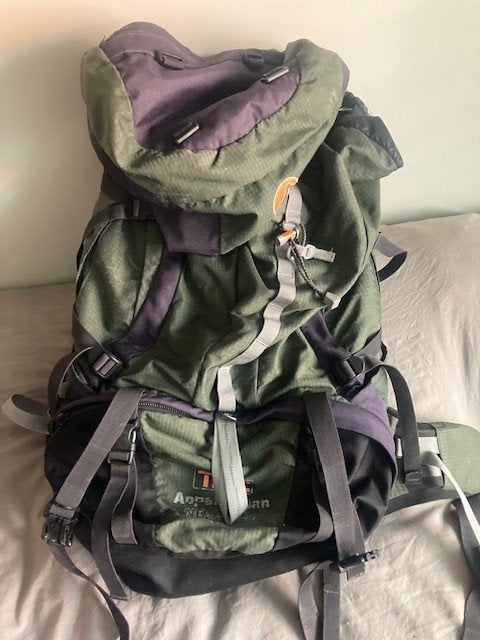 Lowe Alpine TFX5 rug/reistas, Overige merken, 40 cm of meer, Gebruikt, Ophalen of Verzenden