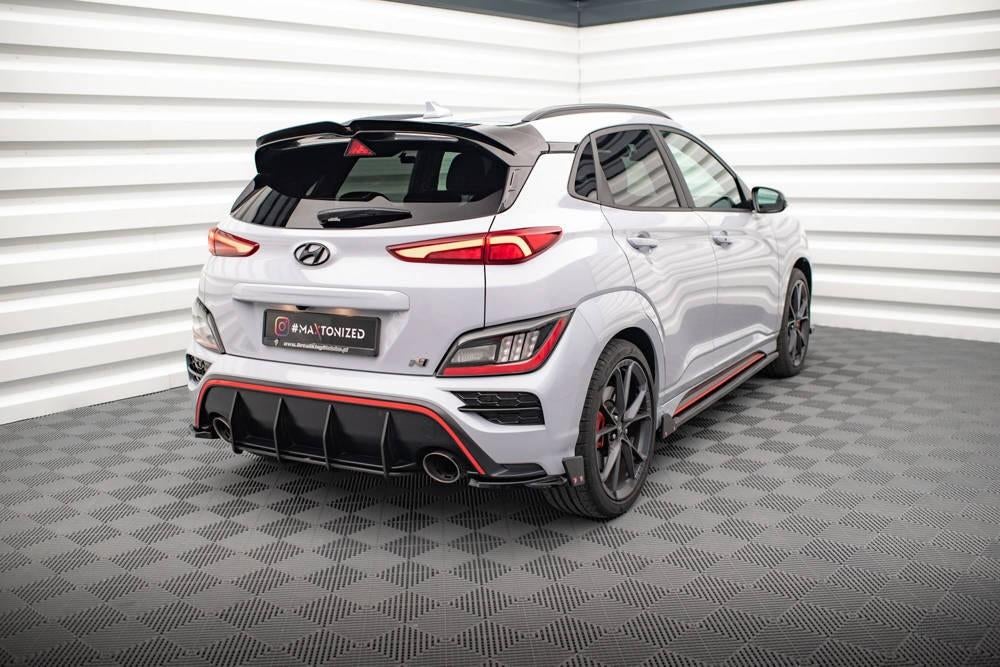 Voorlip sideskirt spoiler diffuser - Hyundai Kona N 21+, Ophalen of Verzenden