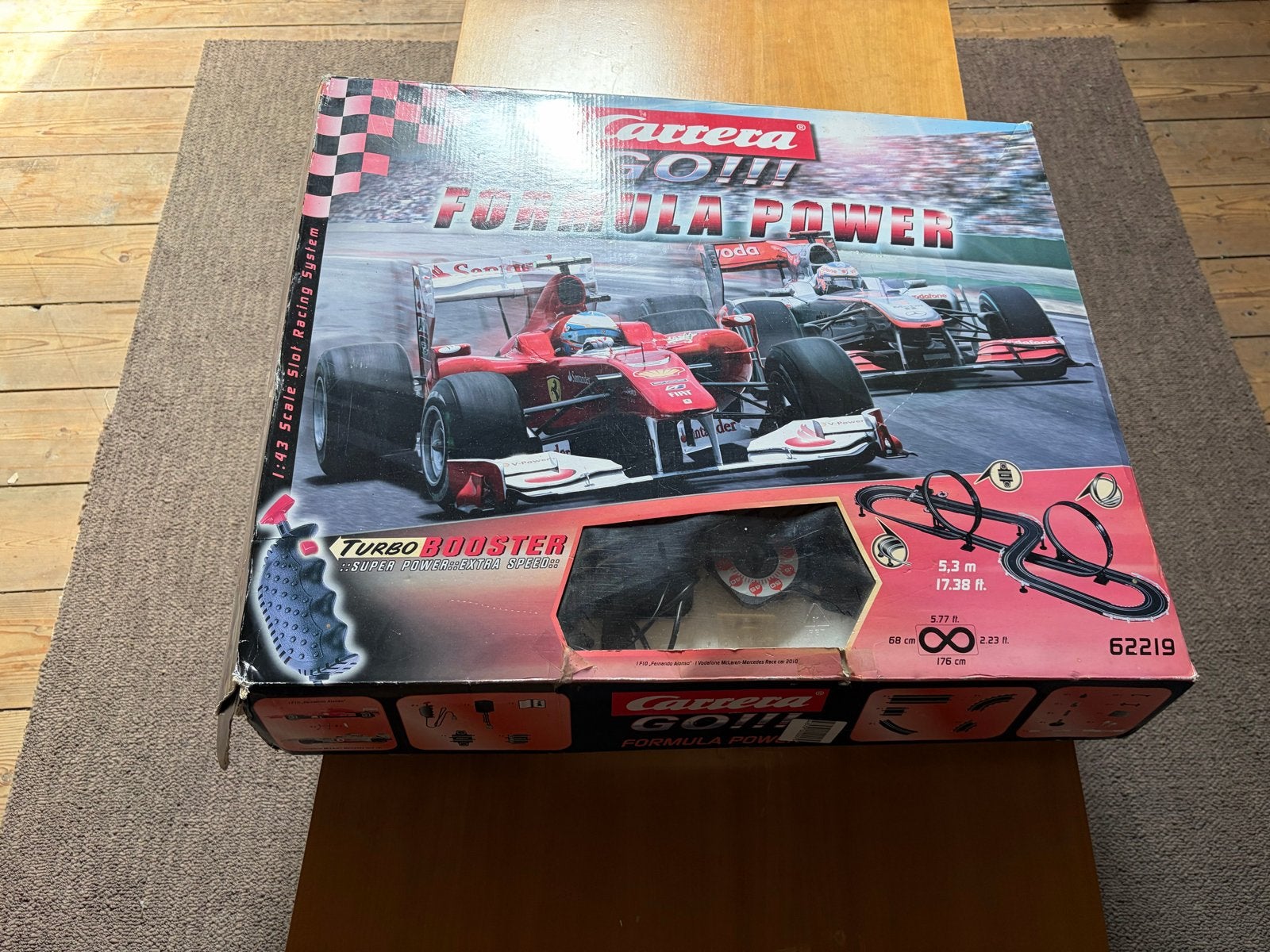 Carrera GO!!! Formule 1 Racebaan - Compleet met Turbo Booste, Ophalen, Carrera, Elektrisch, Racebaan
