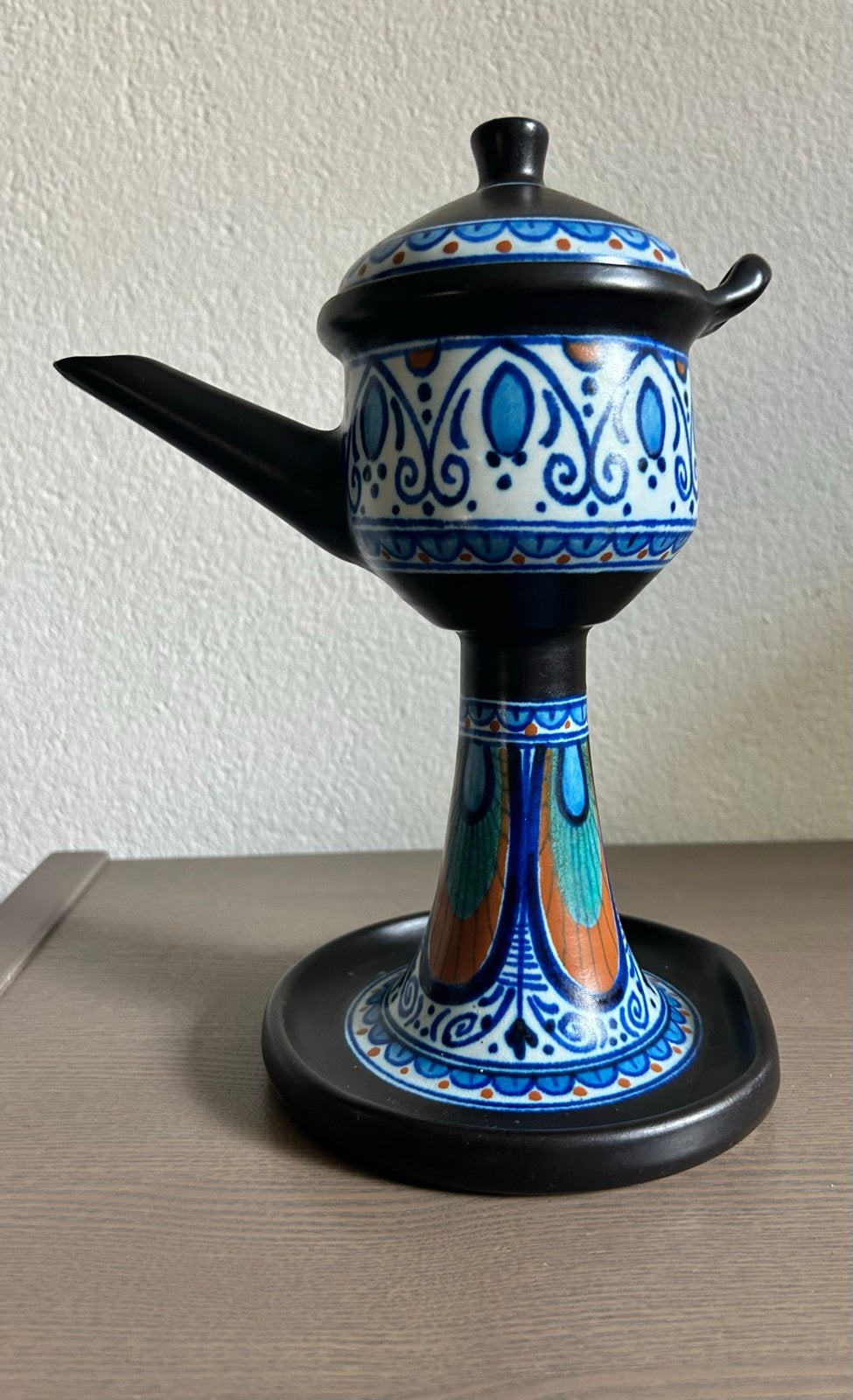 Decoratieve Olie Lamp -‘Snotneus’, Ophalen