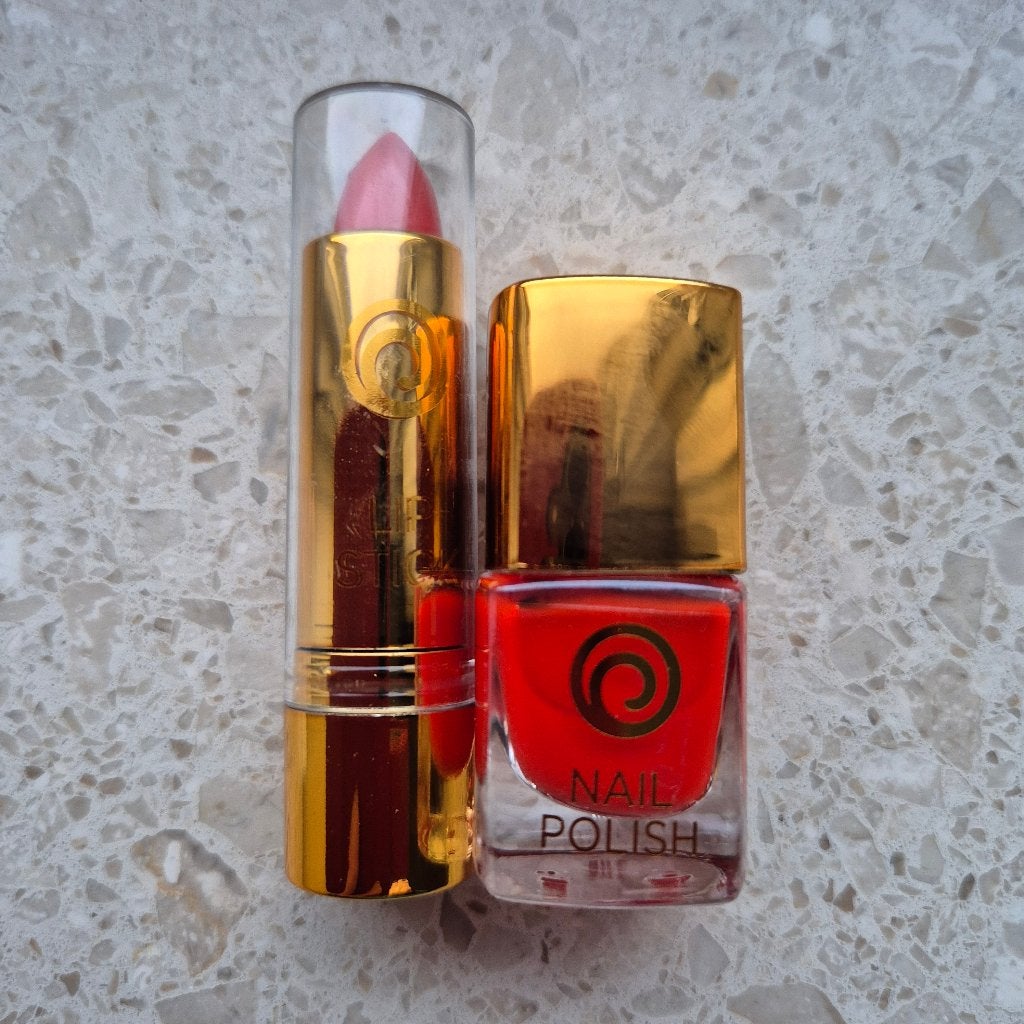 Set lippenstift en nagellak (nieuw), Ophalen of Verzenden, Nieuw, Rood, Lippen