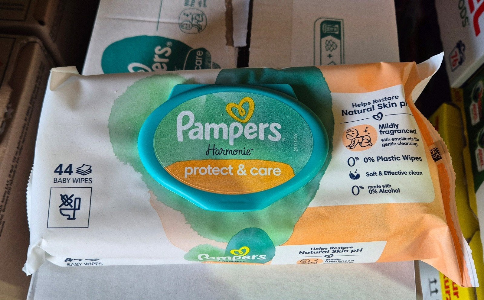 pampers doekjes protect en care, Ophalen of Verzenden, Nieuw