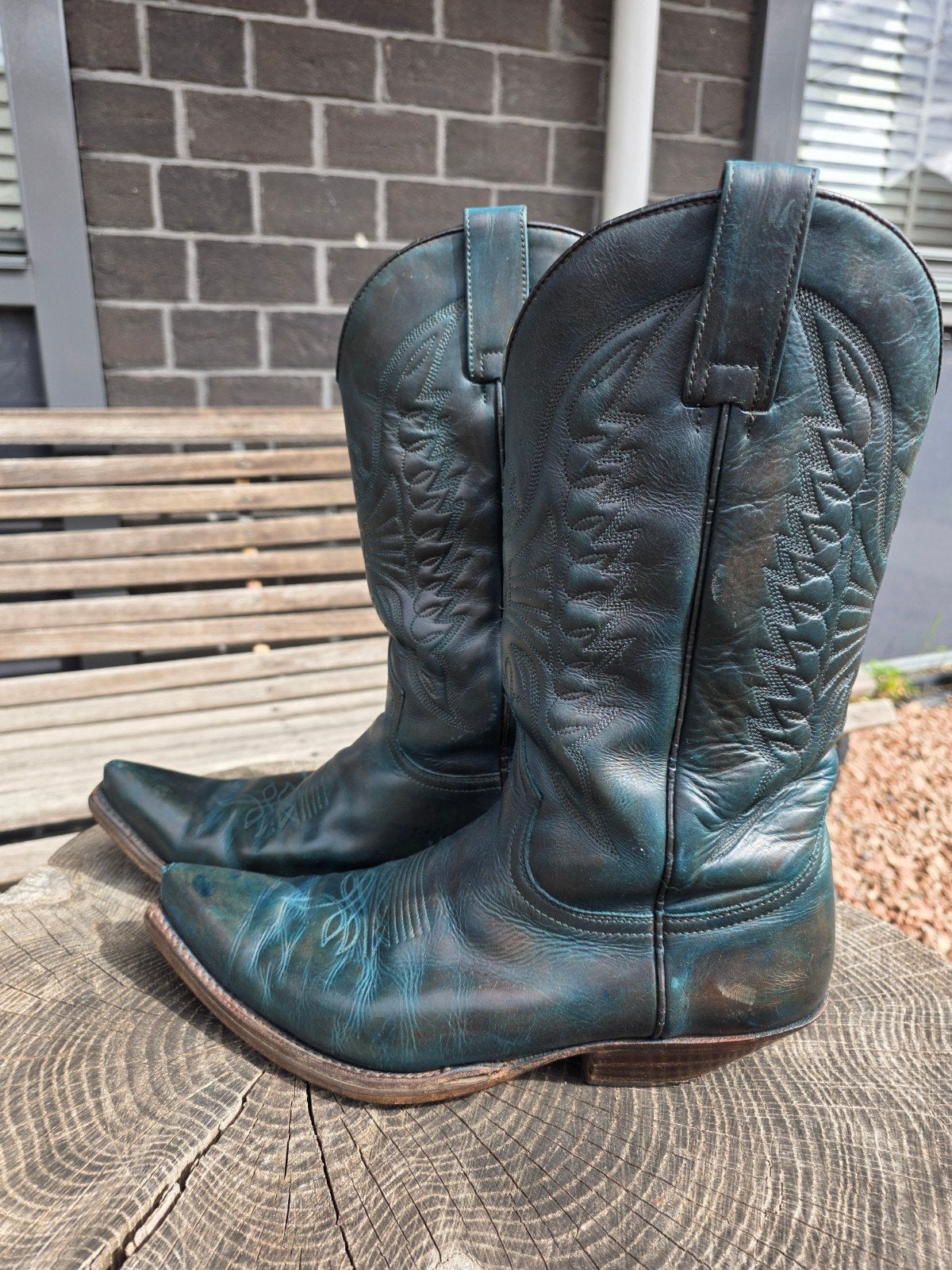 Sendra western laarzen mt 44. Cowboy boots. Blauw, Kleding | Heren, Schoenen, Ophalen of Verzenden, Blauw, Boots