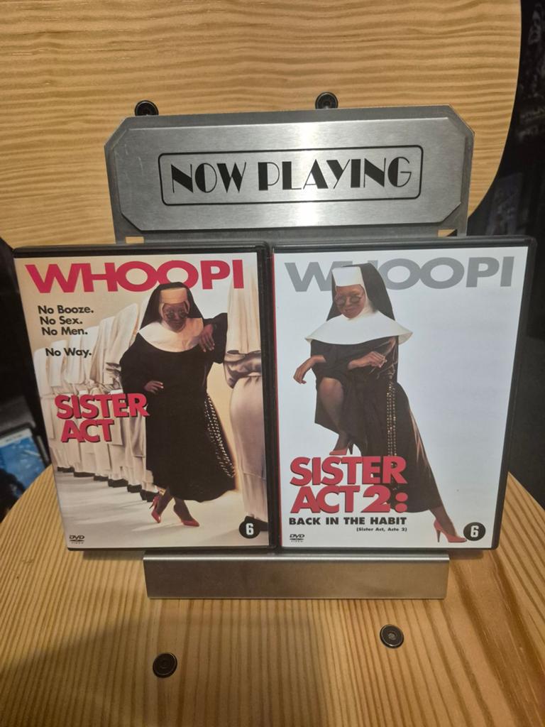 DVD Sister Act 1 & 2 - Nederlands ondertiteld, Vanaf 6 jaar, Ophalen of Verzenden, Gebruikt, Boxset