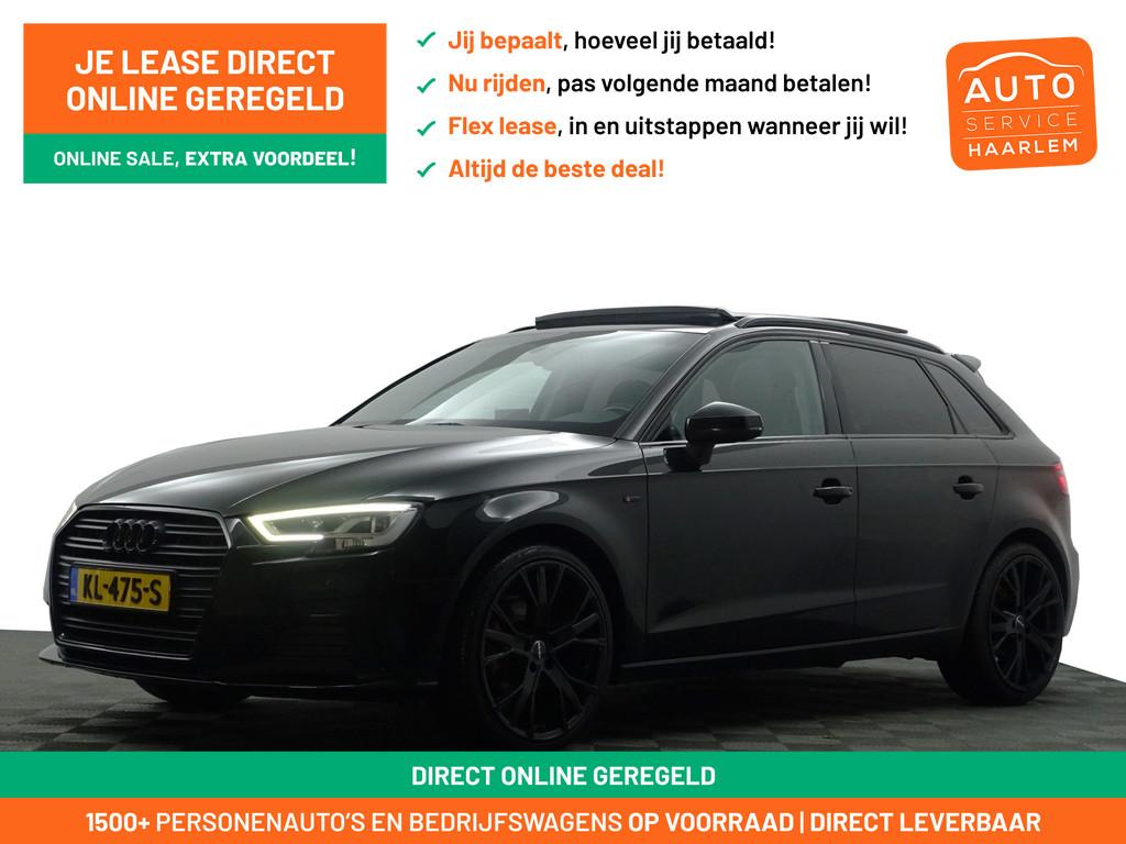 Audi A3 Sportback 1.0 TFSI S Line Aut- Panoramadak, Xenon le, Auto's, Stof, Gebruikt, Met garantie (alle), 116 pk